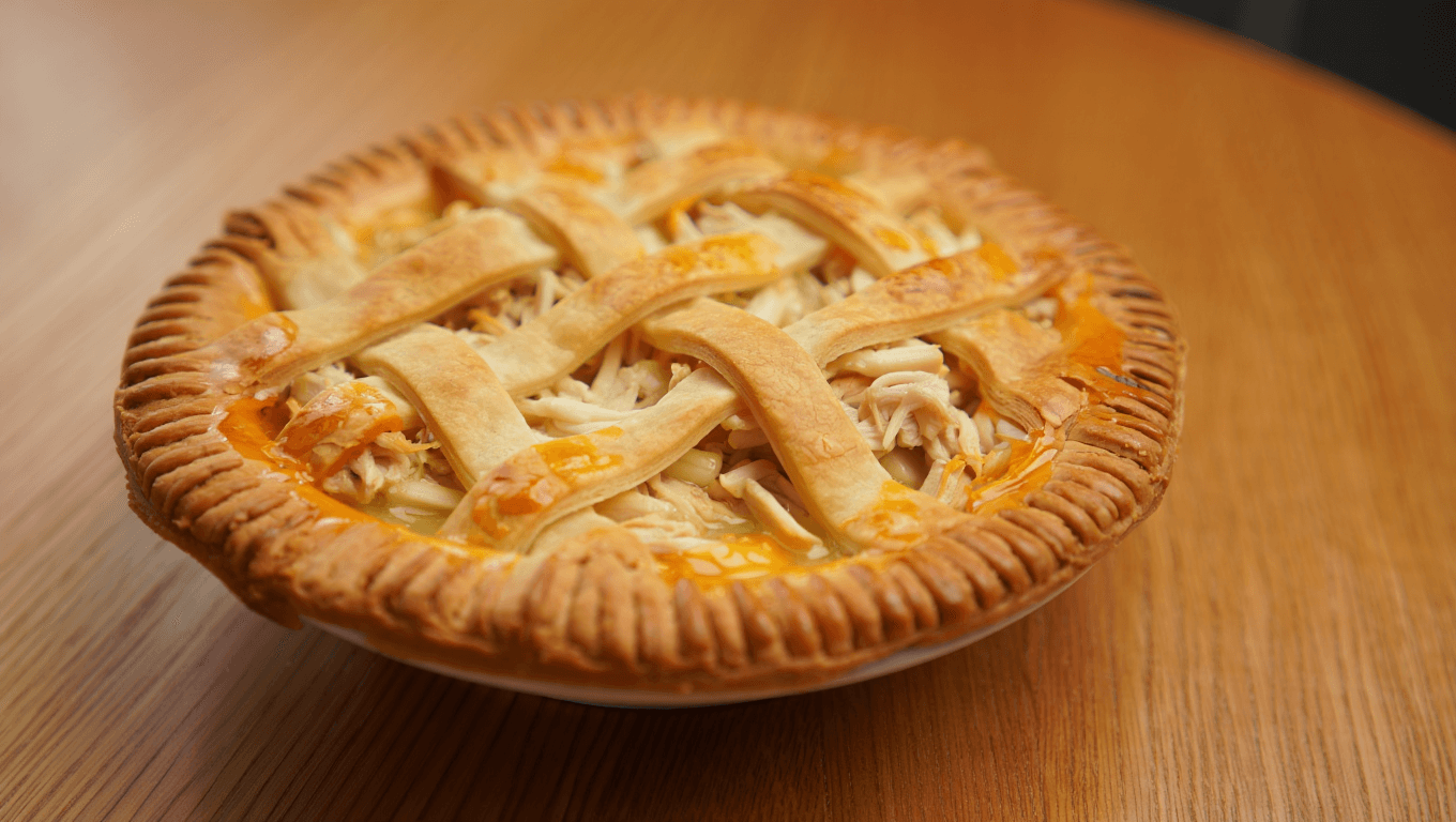 Receita de Torta de Frango Cremosa com Requeijão