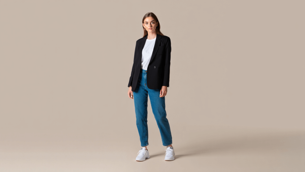 Como usar blazer preto feminino