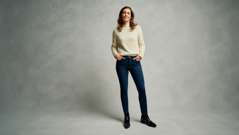 Looks com Blusa de Tricot Gola Alta