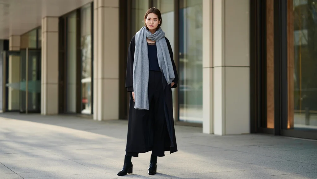 looks com cachecol