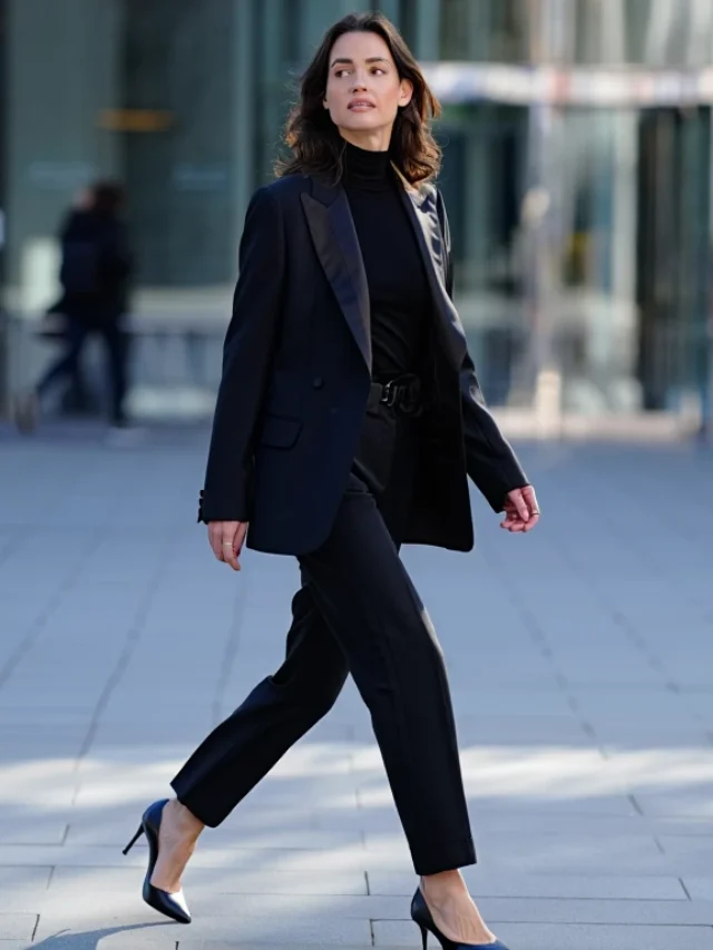 Look All Black Feminino