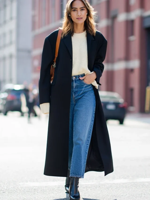Looks com Sobretudo Preto Feminino
