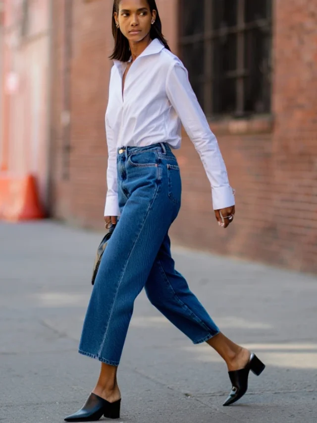 Mule com Calça Jeans