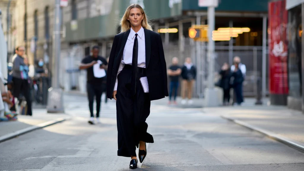 looks com gravata feminina