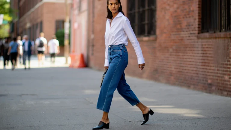 Mule com Calça Jeans