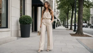 qual sapato usar com calça pantalona